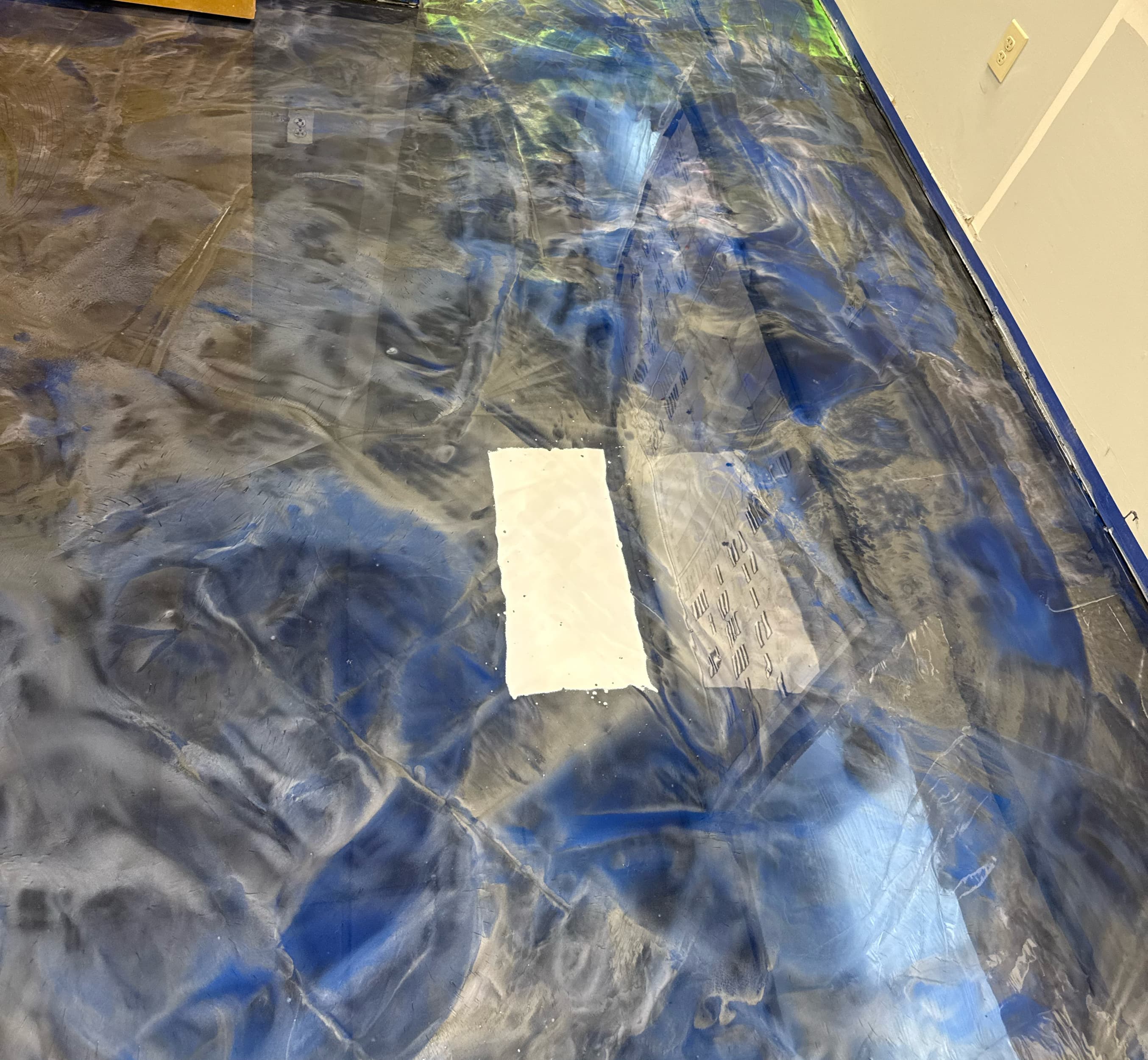 Epoxy floor finish by Concrete Doctor of NY